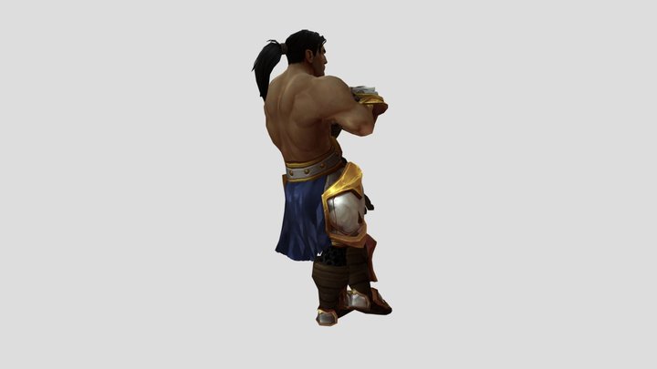 Humanmale Lean Obj 3D Model