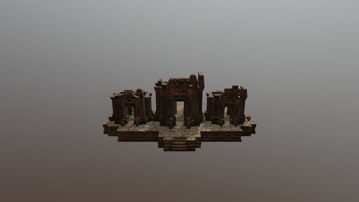 Puey-noi Temple - ProjectAR 3D Model