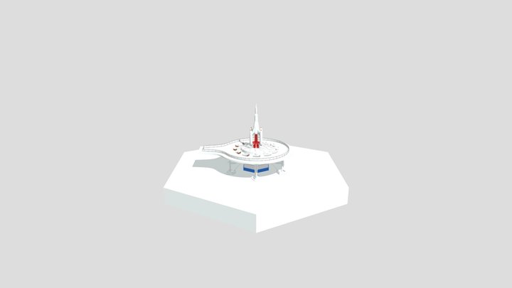 StarJets Tokyo Disneyland 3D Model
