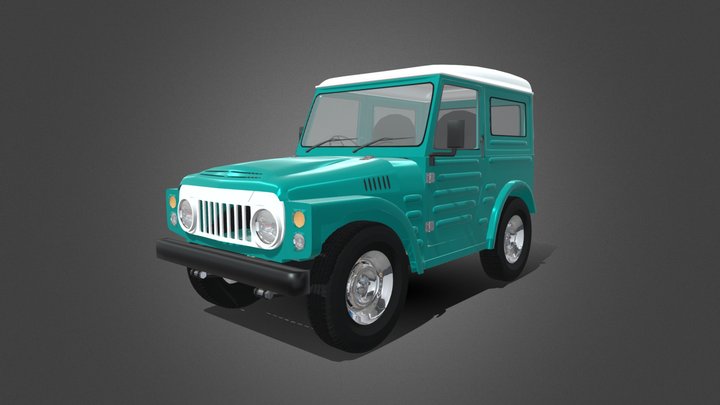 Suzuki Jimny LJ80 3D Model