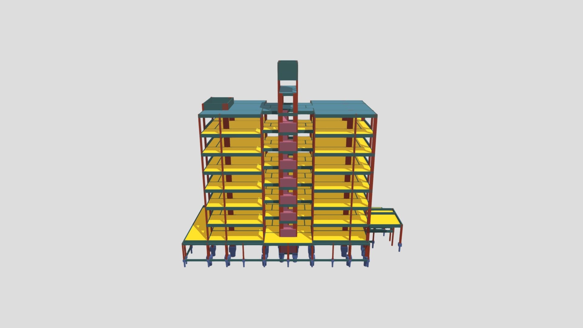 3D Edifício Cidade De Madri - Orlândia