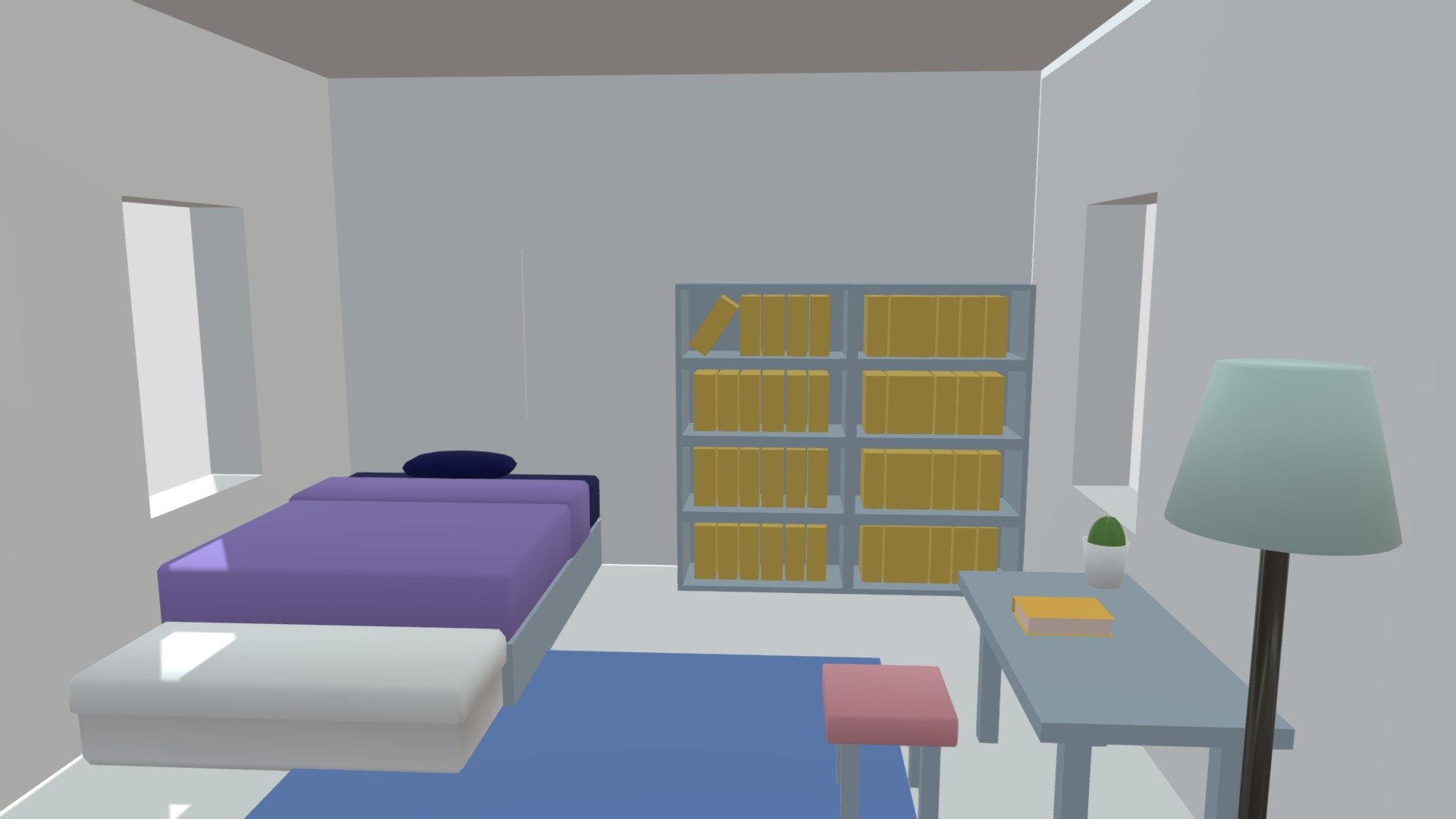 Camera Da Letto - Emma Sebastiani (no textures) - Download Free 3D ...