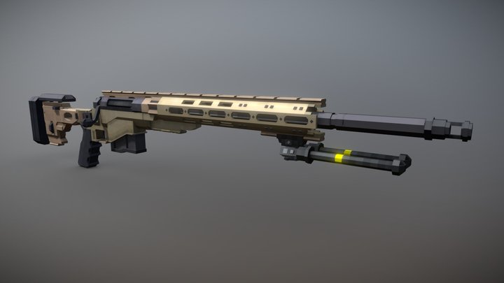 Remington MSR 3D Model