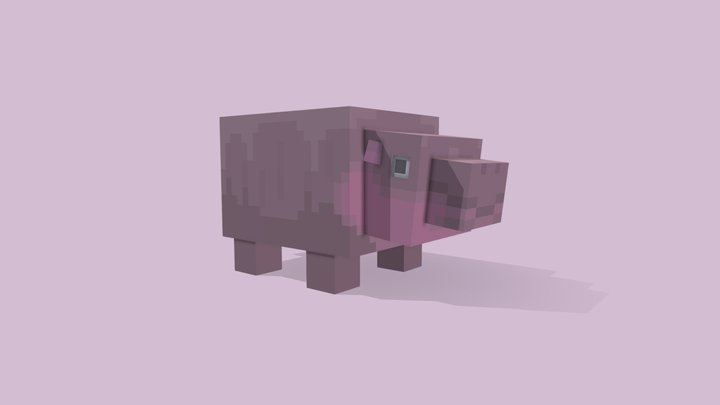 [ MC ] Moo Deng 3D Model