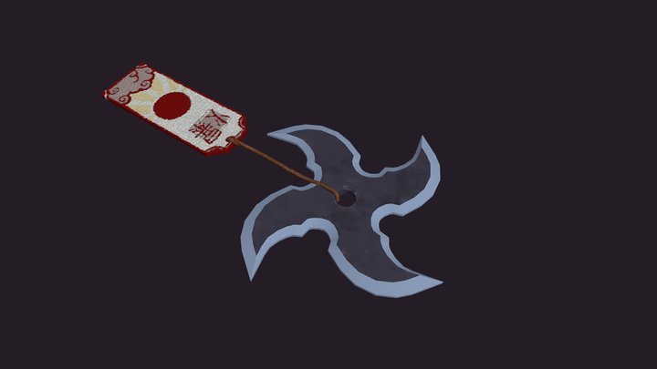 Hayabusa: Force of the Wind | Shuriken 3D Model