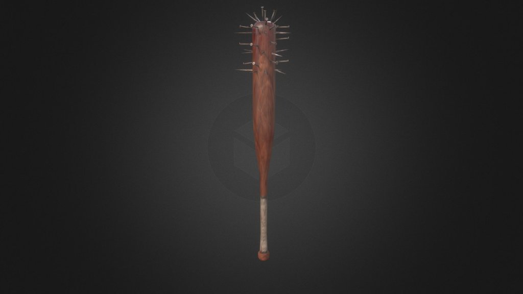 baseball bat weapon 3D model by drow9196 [3e0333f] Sketchfab