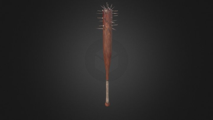 baseball bat weapon 3D Model