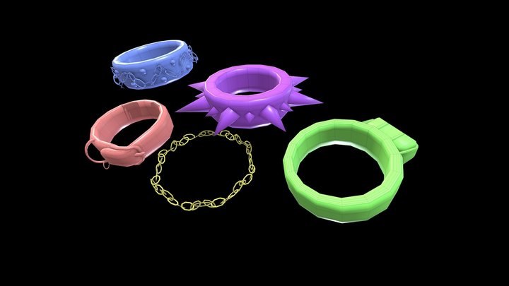 Collar Pack 3D Model