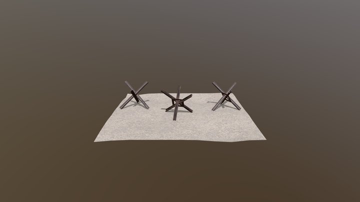 military obstacle – Modello 3D gratuito STL