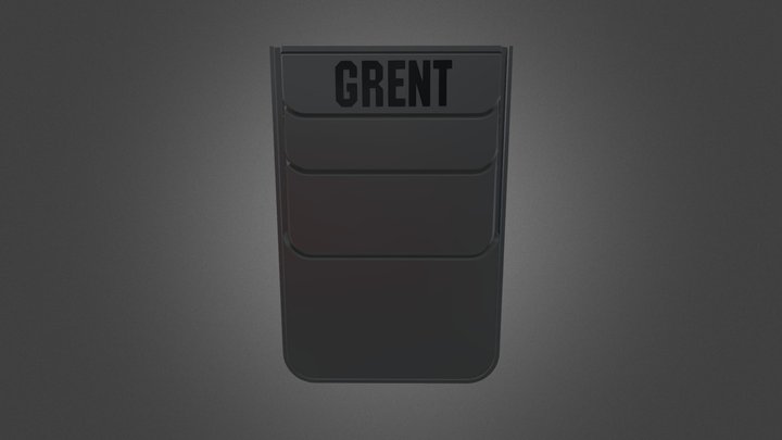 Заглушка GRENT Plas T DN100 3D Model