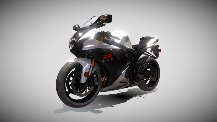 Suzuki GSXR 750 3D Model