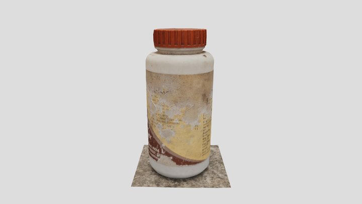 Old_plastic_bottle_test 3D Model