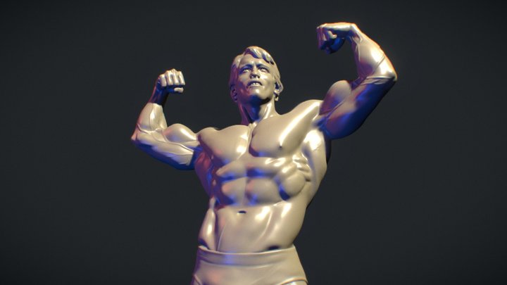 Arnold Schwarzenegger 3D Model