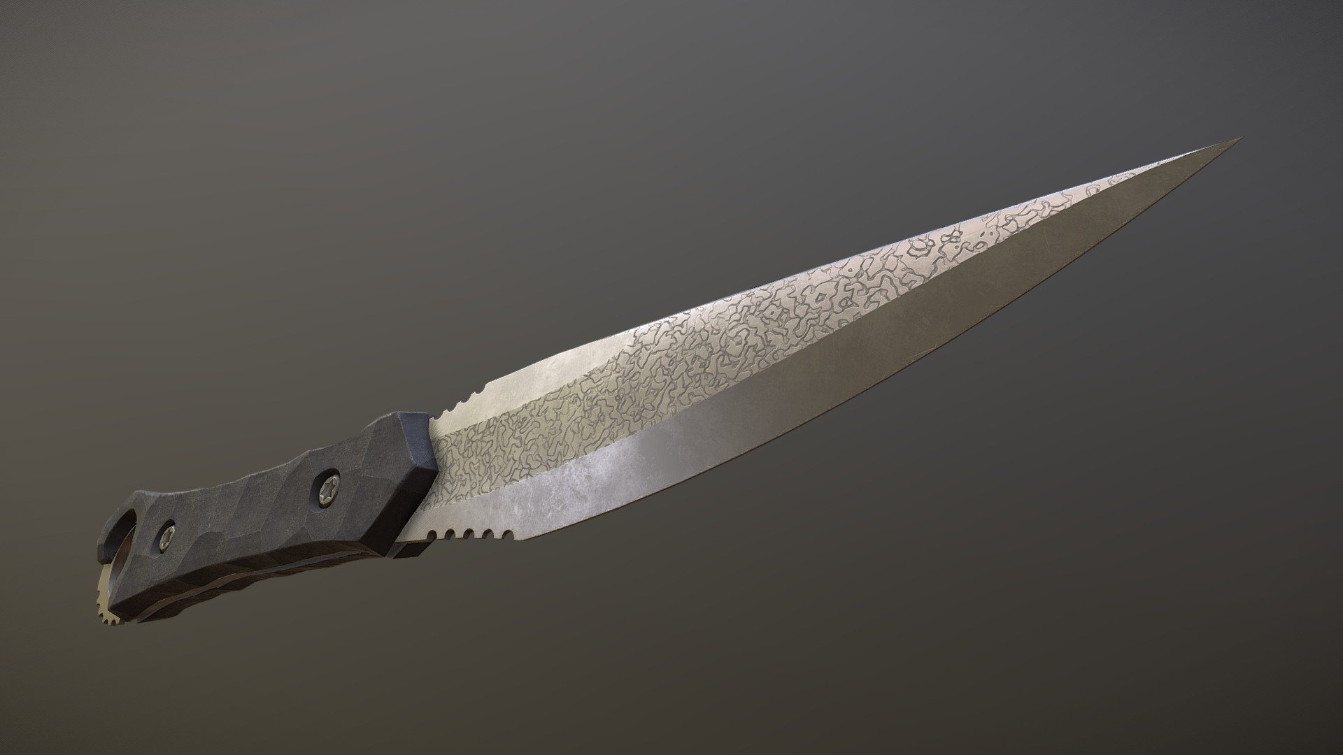 Concept Knife - 3D model by RonnieJD [3e07f01] - Sketchfab