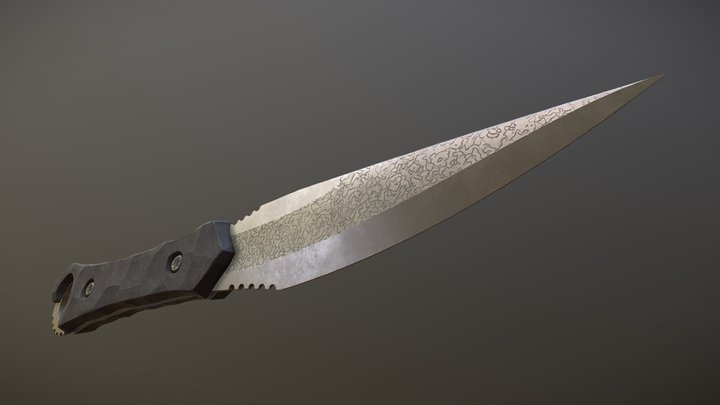 Concept Knife 3D Model