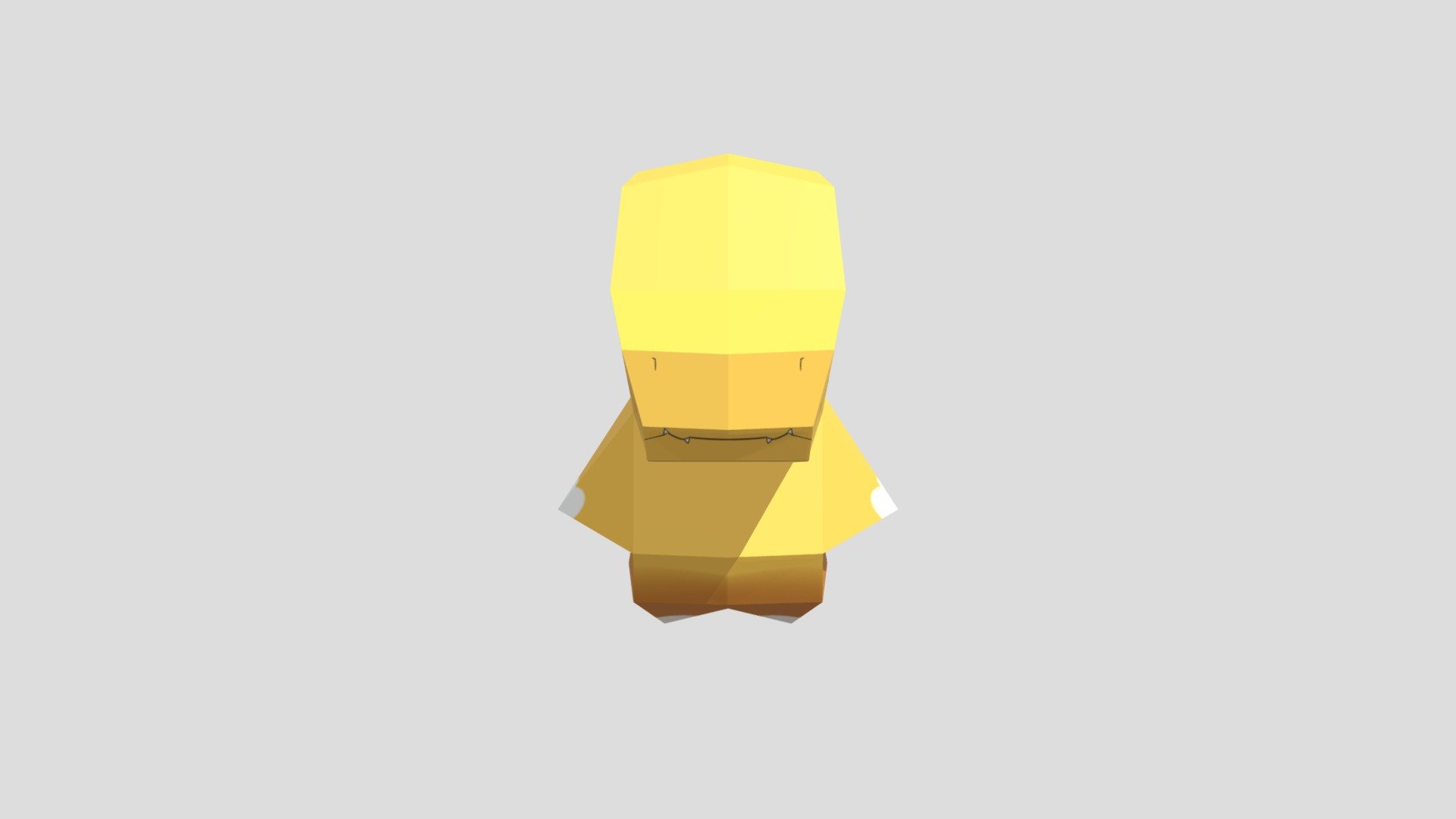 Agumon Low Poly