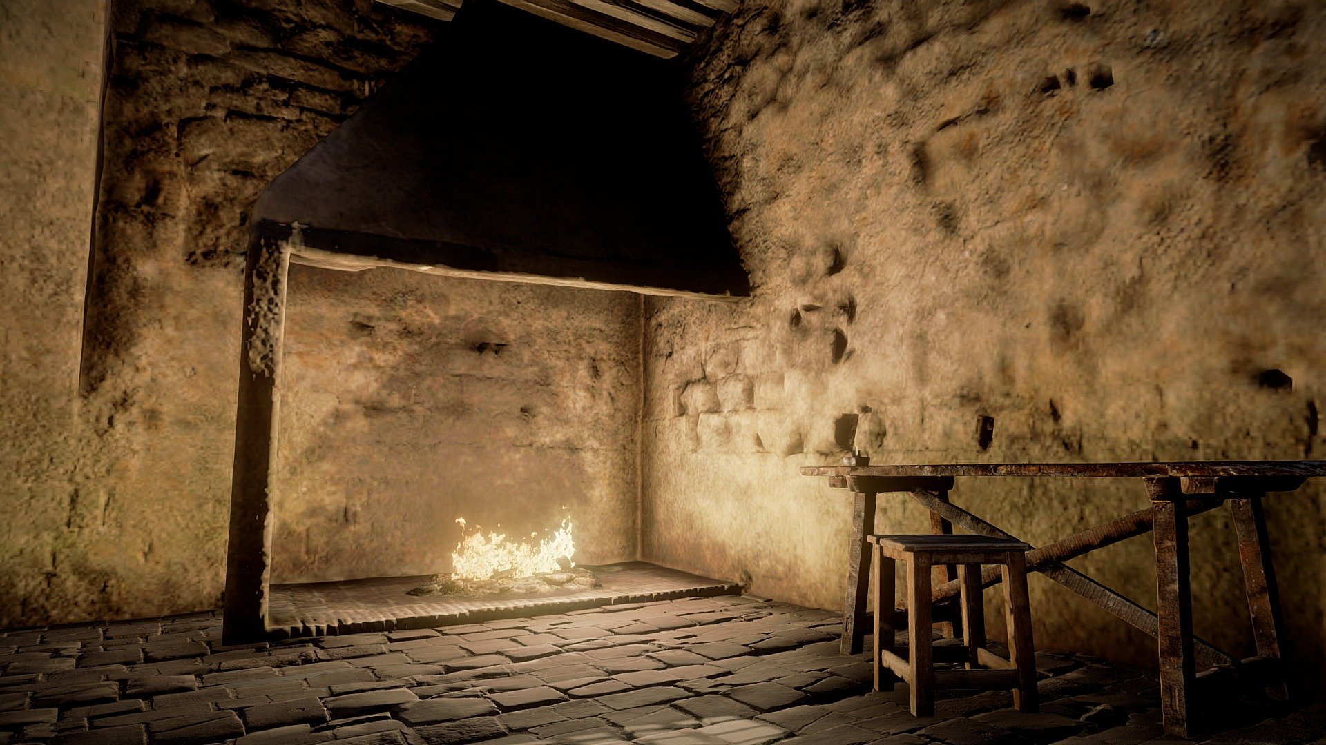 Presó del Palau Episcopal (recreació s.XVII) — Sketchfab embed 3D viewer