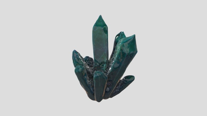 Crystals 3D Model