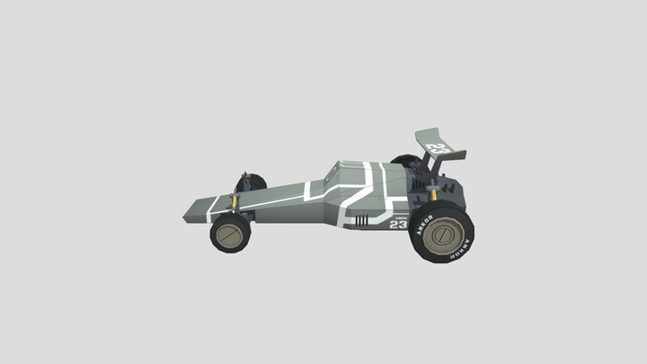 Stylized Car 3D Model