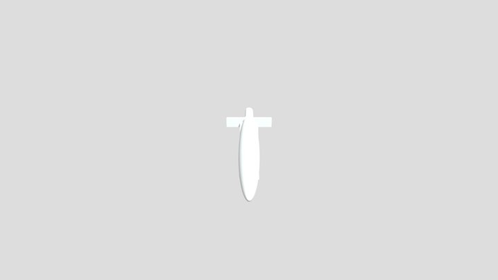 Netherite_sword_aura_highpoly 3D Model