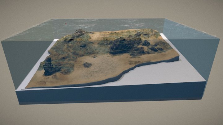Diving site test 3 3D Model