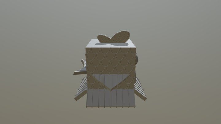 carboard fish 3D Model