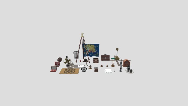 1920s FMP Props 3D Model