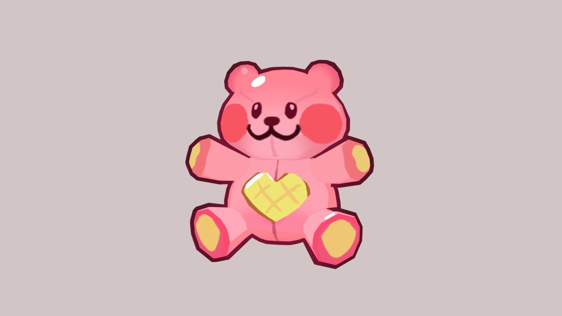 cookie run _ Gummie bears - 3D model by hyeon27 [3e0cb29] - Sketchfab