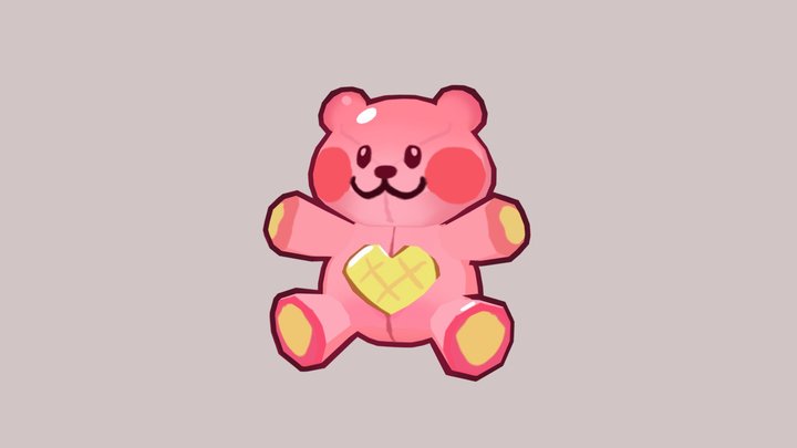 cookie run _ Gummie bears 3D Model