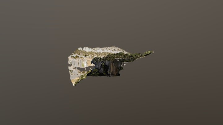 Salto de Las Lañas, Barranco Mascun 3D Model