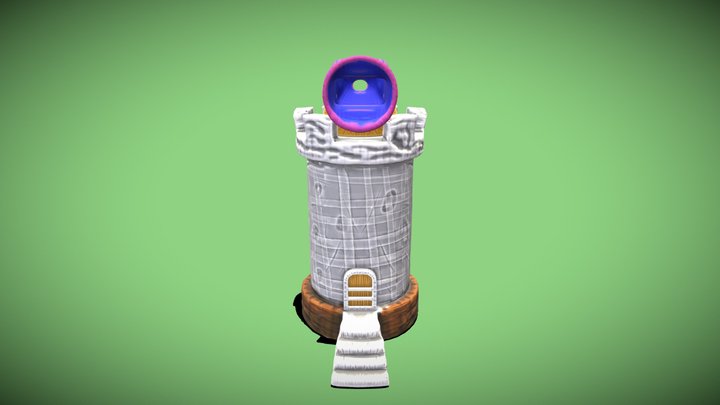 Tower Stylized 3D Model