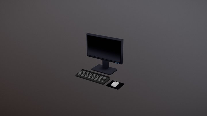 Computer 3D Model