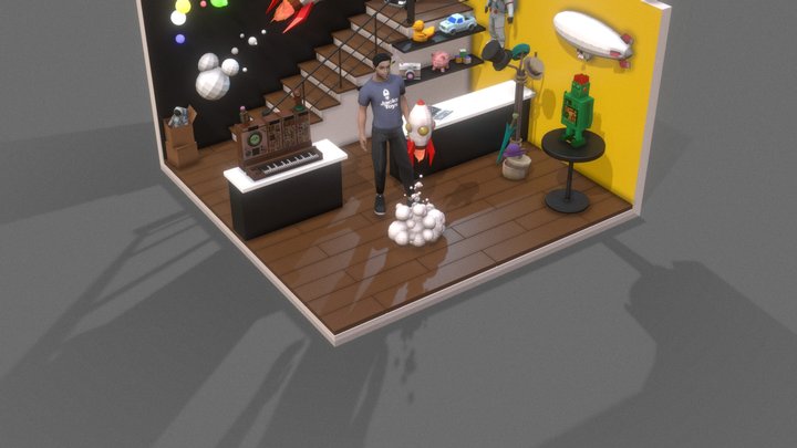 Toy Store 3D Model