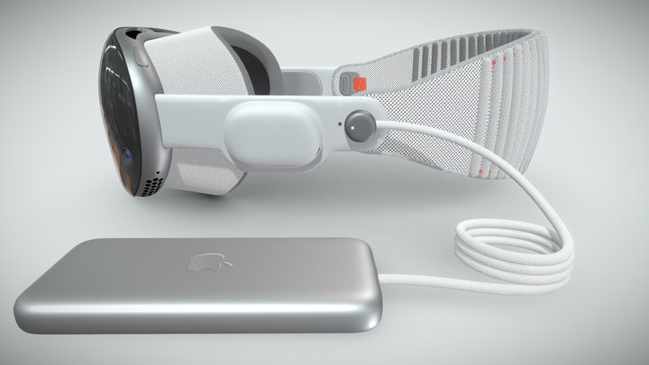 Apple Vision Pro 3D Model