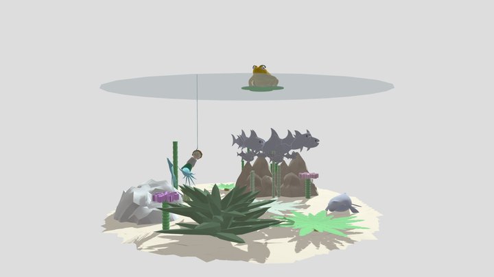 Ocean (first upload) 3D Model