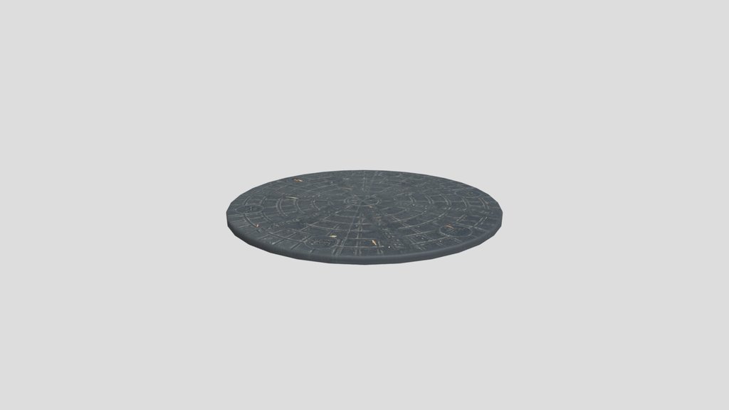 Manhole Cover Circular Metallic