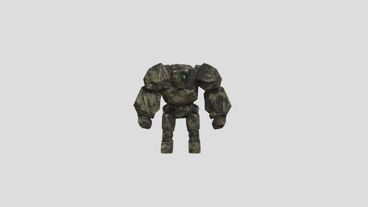 Golem 3D Model