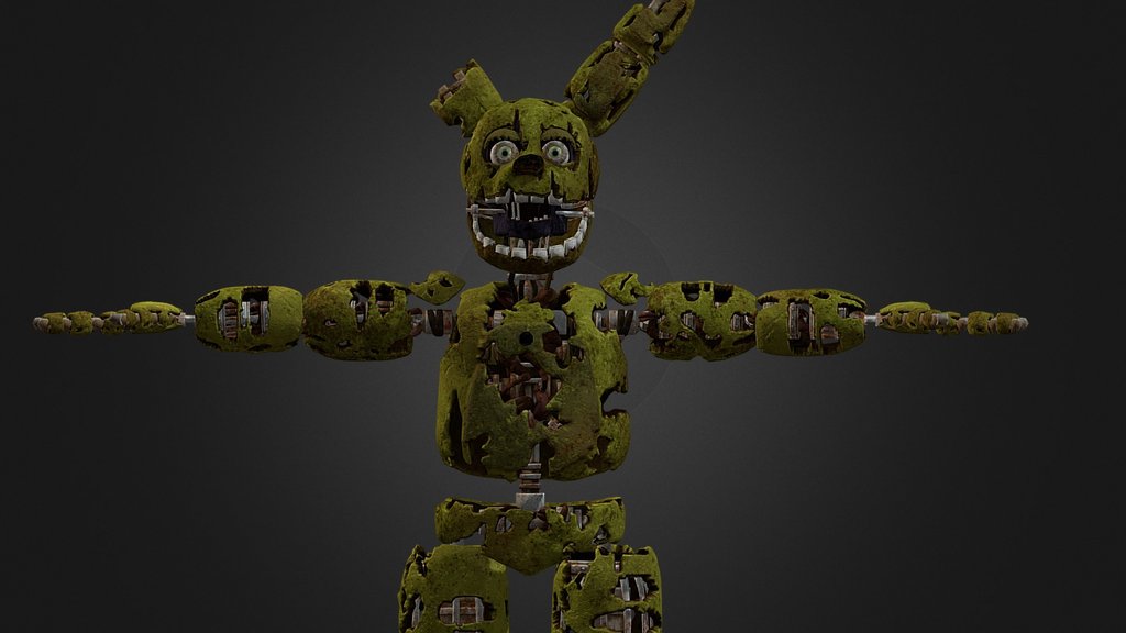 Springtrap Five Night's Night's At Freddy's: HW