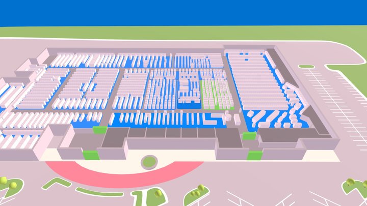 Shoppingmall2 Details 009 3D Model