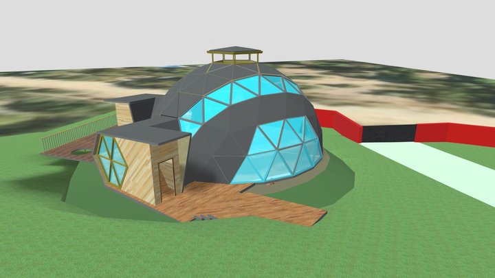 DOMO LA AURORA 3D Model