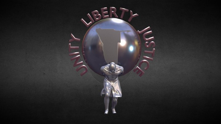 Unity Liberty Justice 3D Model