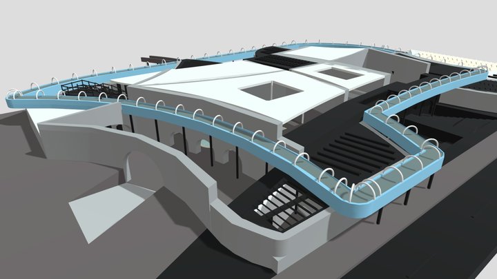 D3 B2 Plan 3D Model