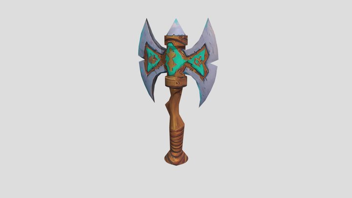 Axe Stylization 3D Model