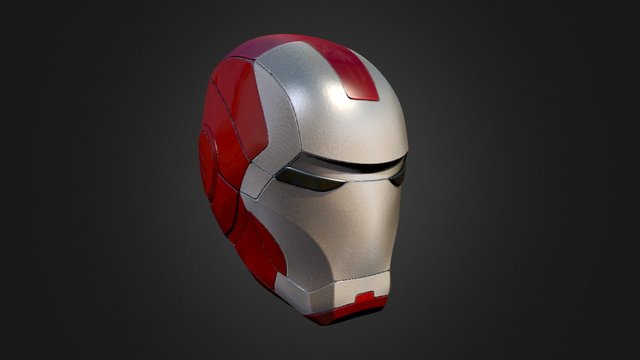 Iron helmet 3D Model