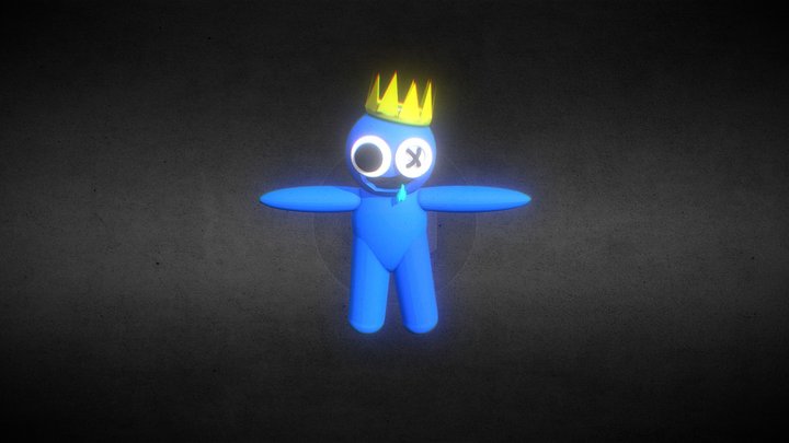 Rainbow friends Blue