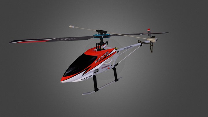 RC Heli - 9104 Double Horse 3D Model