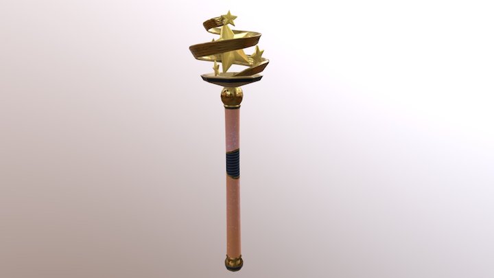 Star Wand 3D Model