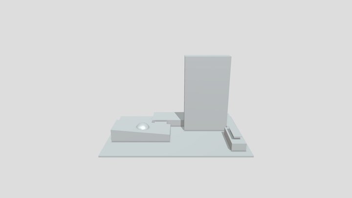 CGT 116 - A2 - Environment Blockout 3D Model