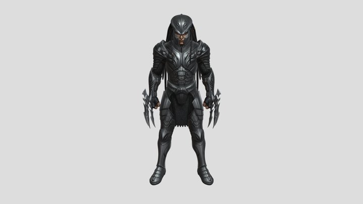 Obsidian Warlord 3D Model