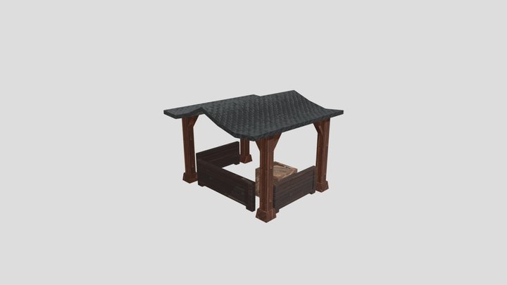 Horse Stable 3D Model